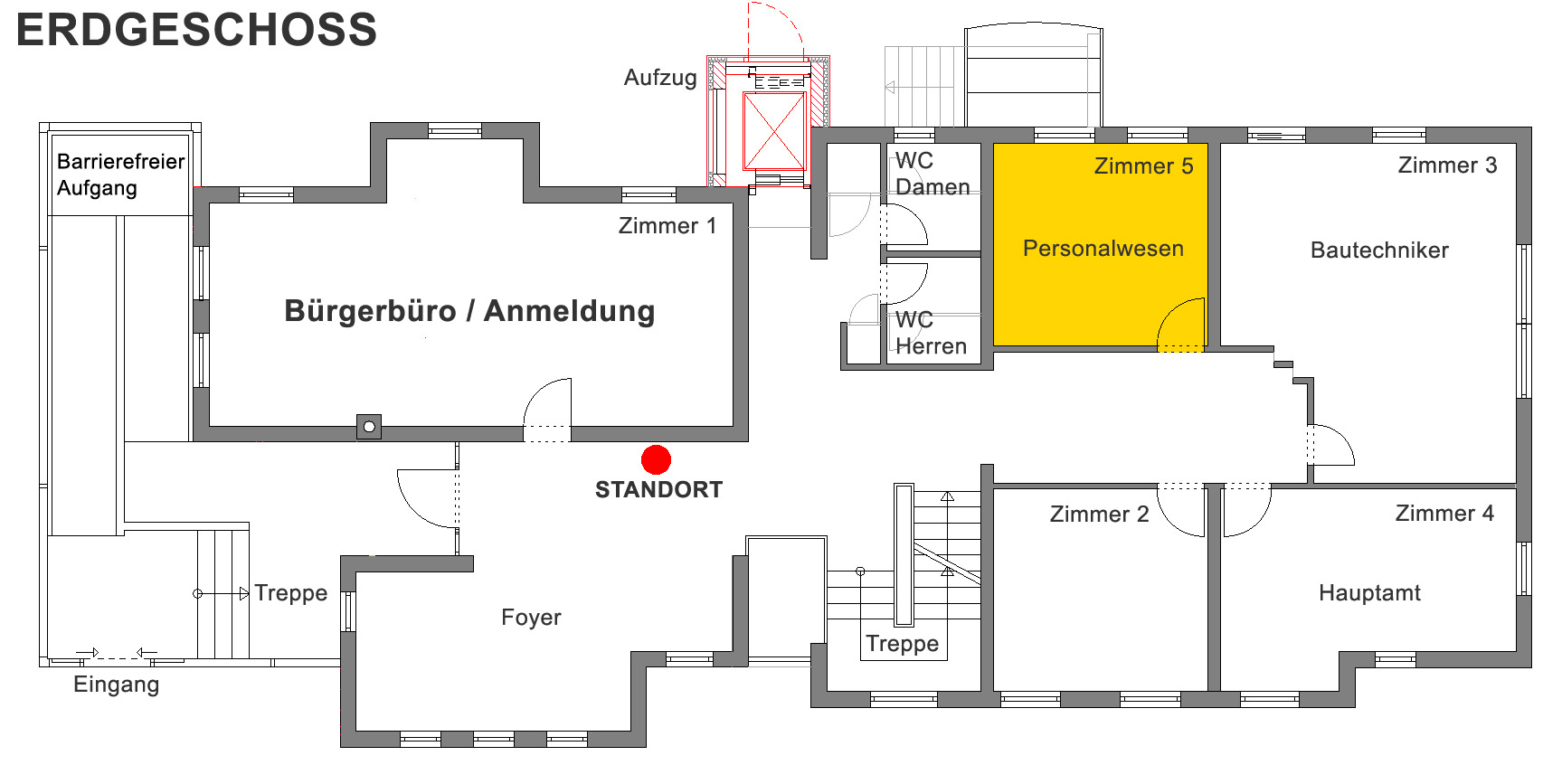 Grundriss Rathaus Grundriss Rathaus