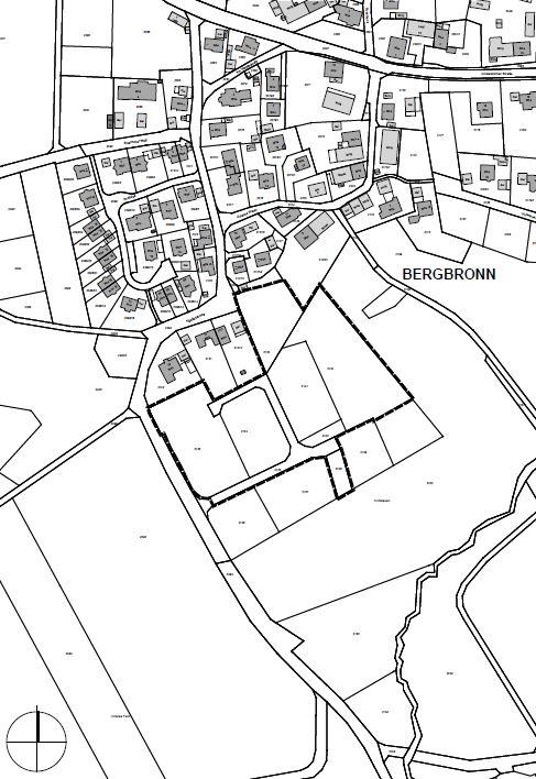 Öffentliche Auslegung des Bebauungsplanentwurfes und der örtlichen Bauvorschriften "Hofwiesen II" in Bergbronn Öffentliche Auslegung des Bebauungsplanentwurfes und der örtlichen Bauvorschriften "Hofwiesen II" in Bergbronn