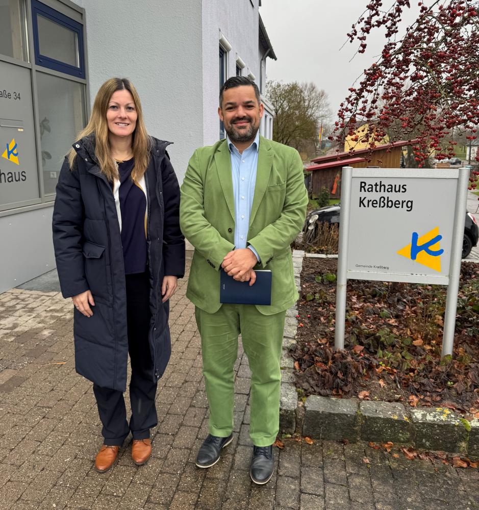 Landtagskandidaten besuchen Gemeinde Kreßberg