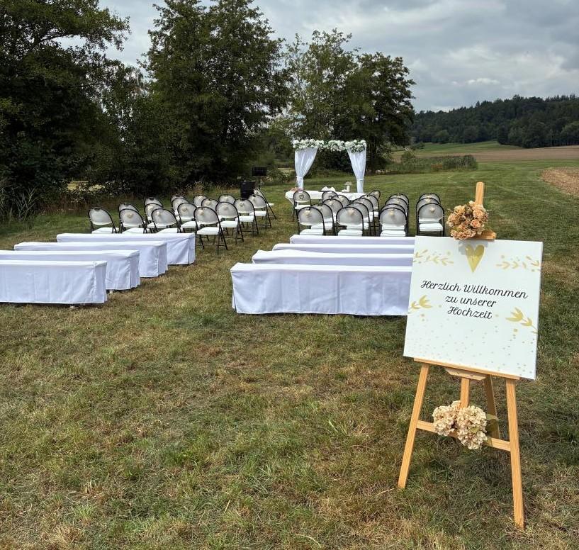 Heiraten in Kreßberg - Trauungen am See unter freiem Himmel