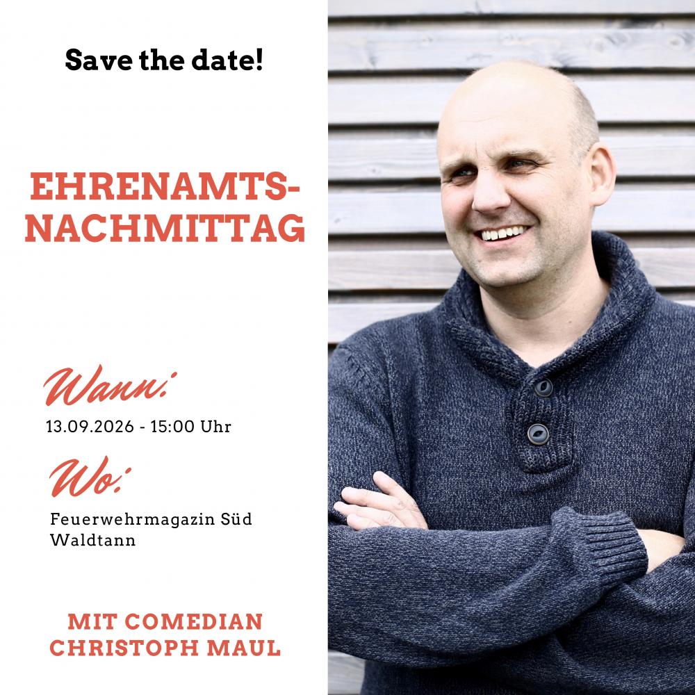 Save the date! Ehrenamtsnachmittag