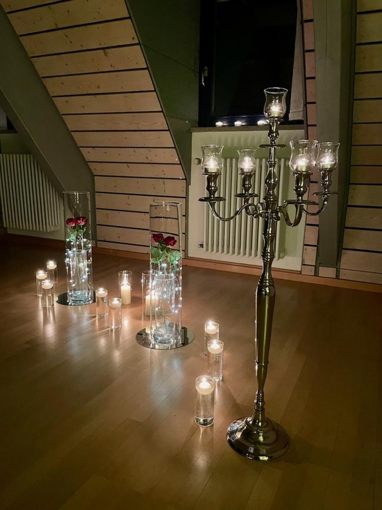 Geben Sie sich das "Ja-Wort" bei unseren Candle-Light-Trauungen